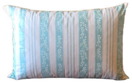 Superior Goose Down and Feather Pillow, Turquoise Floral, Standard