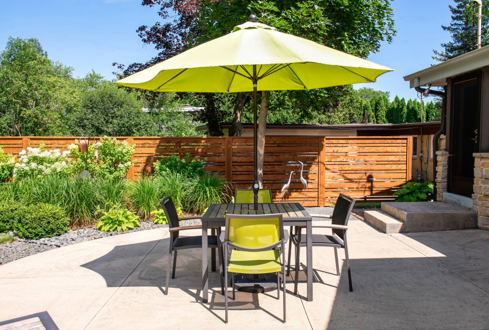 MidCentury Patio Bayside, WI Midcentury Patio Milwaukee by