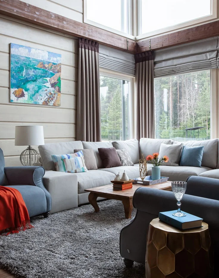 Элегантное шале 287 м2, дом из клееного бруса