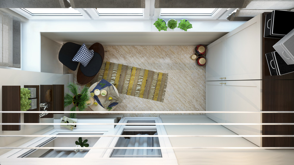 Дизайн квартиры в Киеве."Пудровый интерьер"