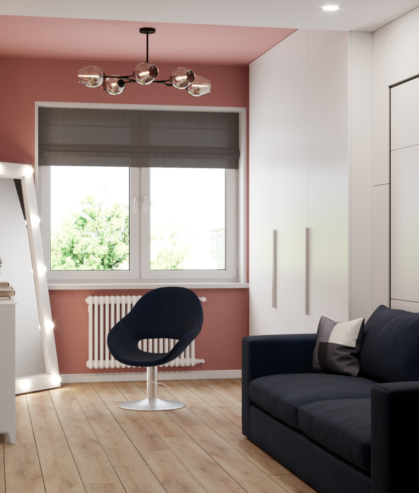 Спальня и рабочий кабинет для мастера красоты