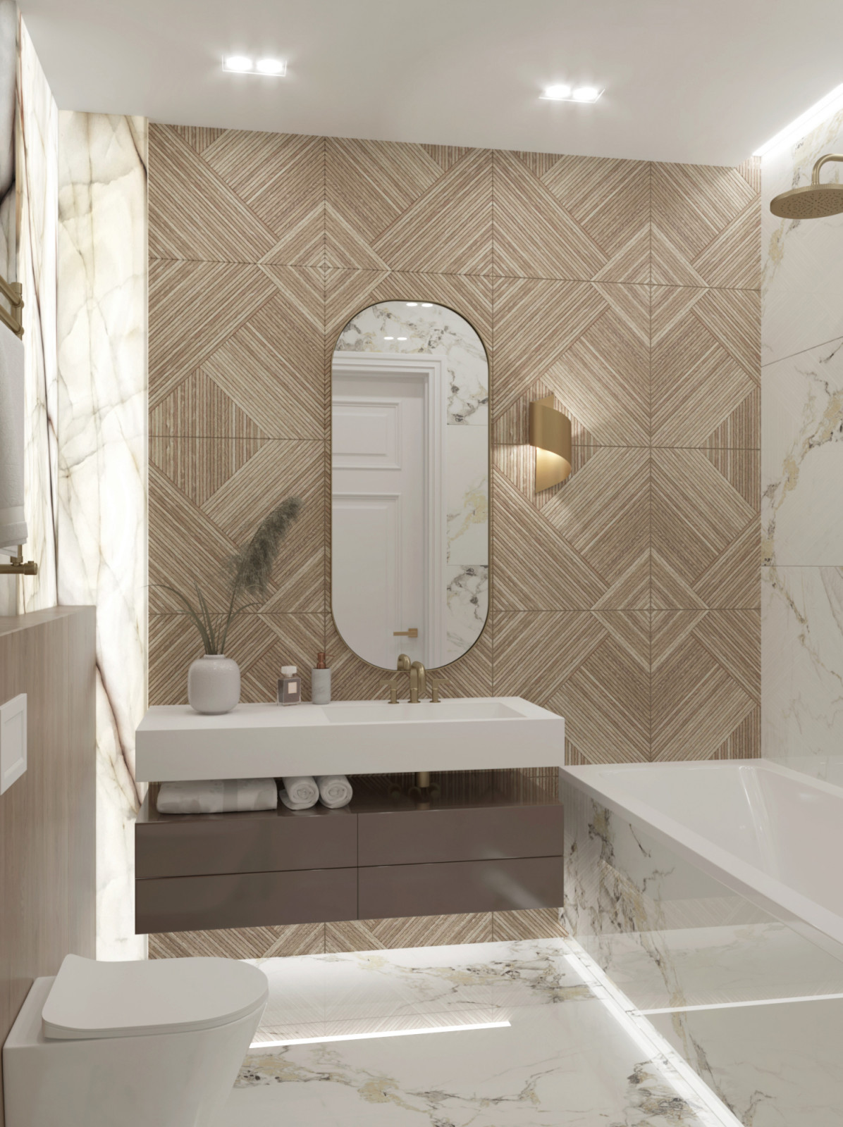 Интерьер для семьи с двумя детьми