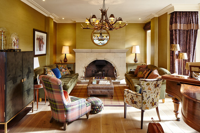 Entertaining Space of the Year - Horton and Co rustic-living-room