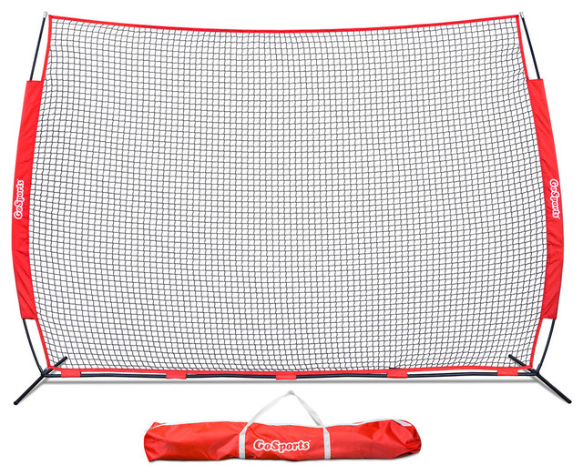 Foldable Sports Barrier Net, Includes Portable Case, 12'x9