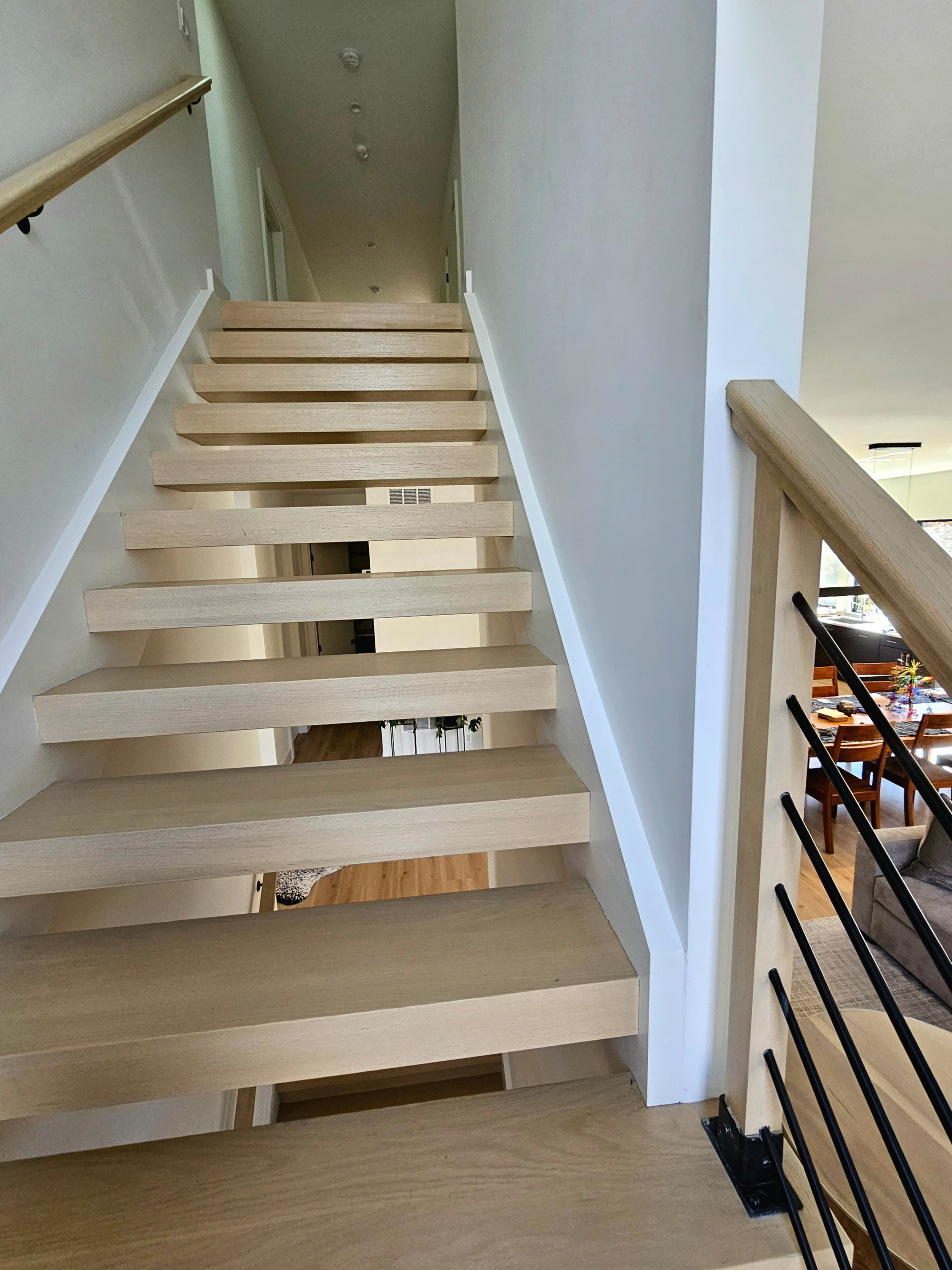 111_Open-Rise Stair with a Stunning Pool View, Great Falls, VA 22066