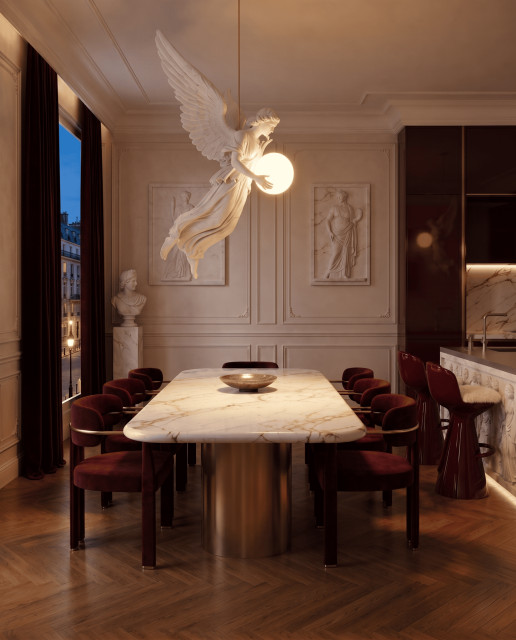 MAISON DES ANGES klassisk-spisestue