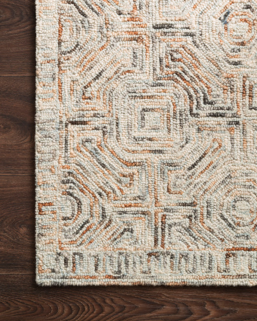 Multi Ziva Rug by Loloi II Contemporary Area Rugs by Loloi Inc