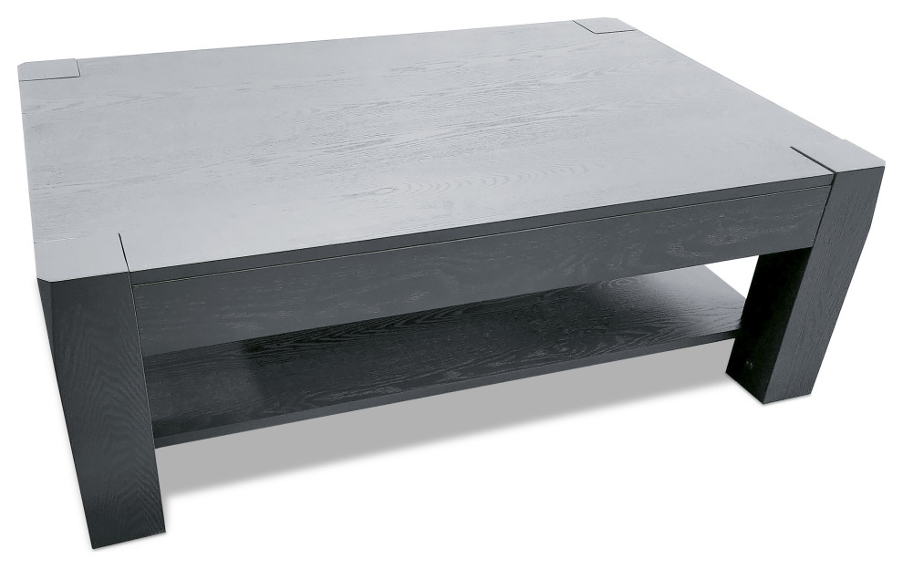 The Origins Coffee Gaming Table, Graystone Finish, With Standard Top