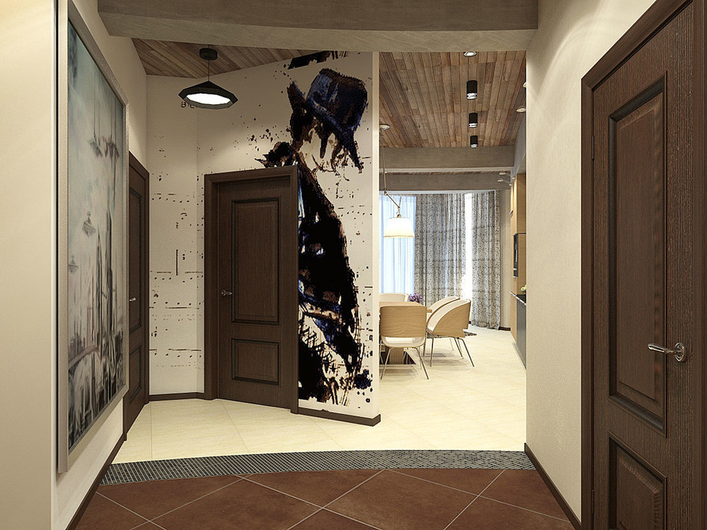 Экостиль для квартиры в загородном таунхаусе