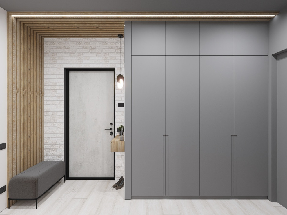 Проект двухкомнатной квартиры  (65,4 кв.м)