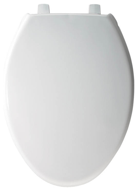 Elongated Plastic Toilet Seat With Duraguard In White Contemporary Seats By Transolid Houzz - Bemis Toilet Seat 1500ec 000