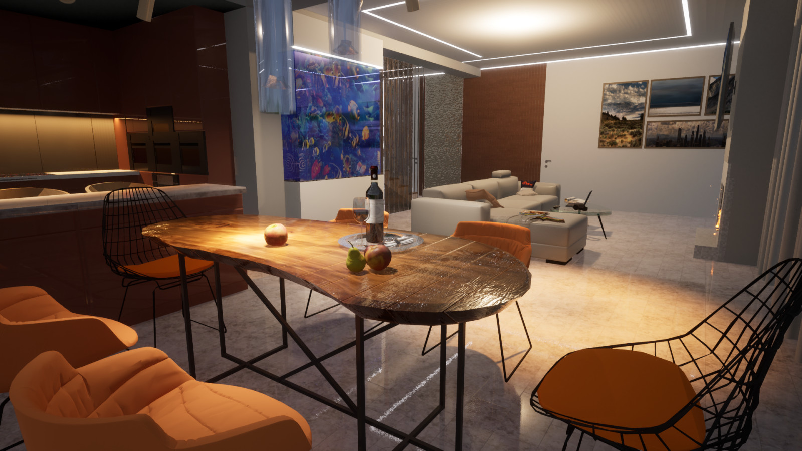 Планировки существующего коттеджа и планировка территории