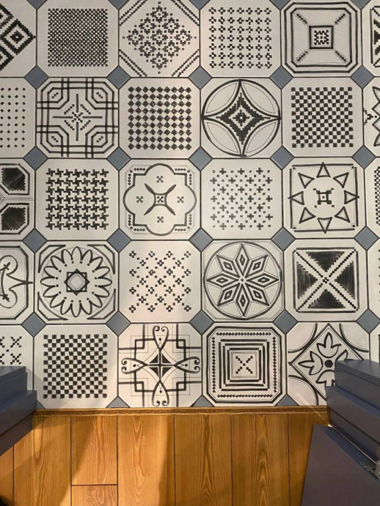 Реализованный дизайн проект, г. Красноярск 2022год.