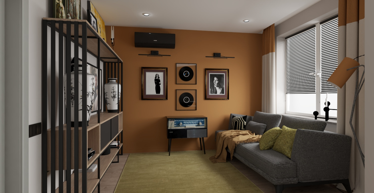 Квартира холостяка в центре города