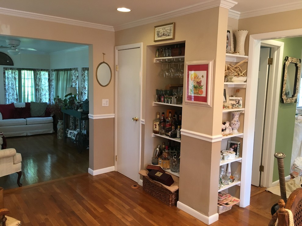 Fresh coat of Paint on Dining room walls