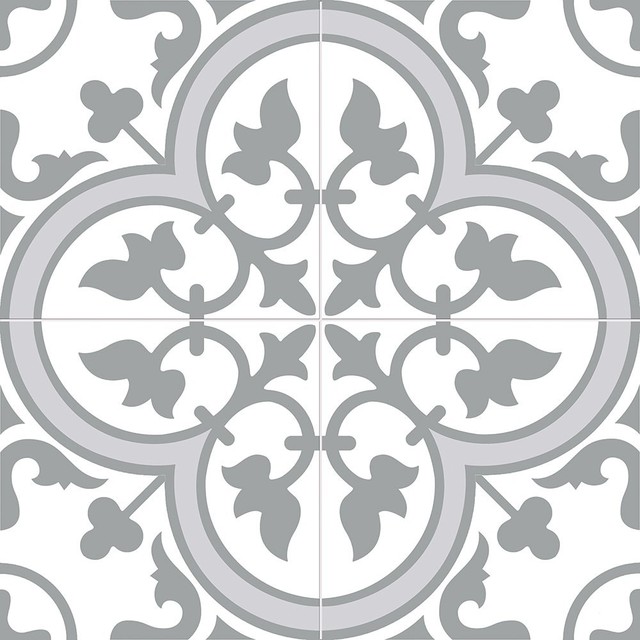 Ledbury Slate Grey Pattern Tiles, 1 m2