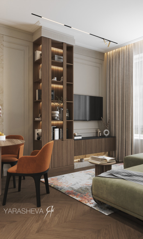 Дизайн интерьера квартиры в ЖК Небо