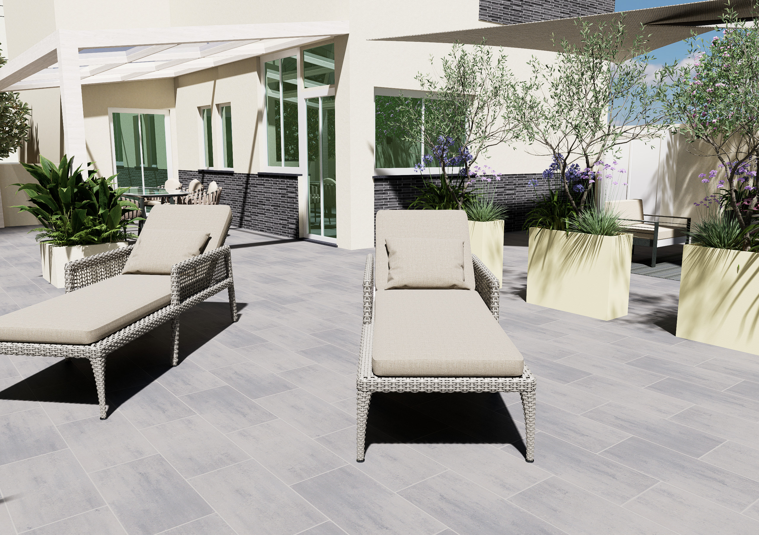Una vita sulla terrazza romana