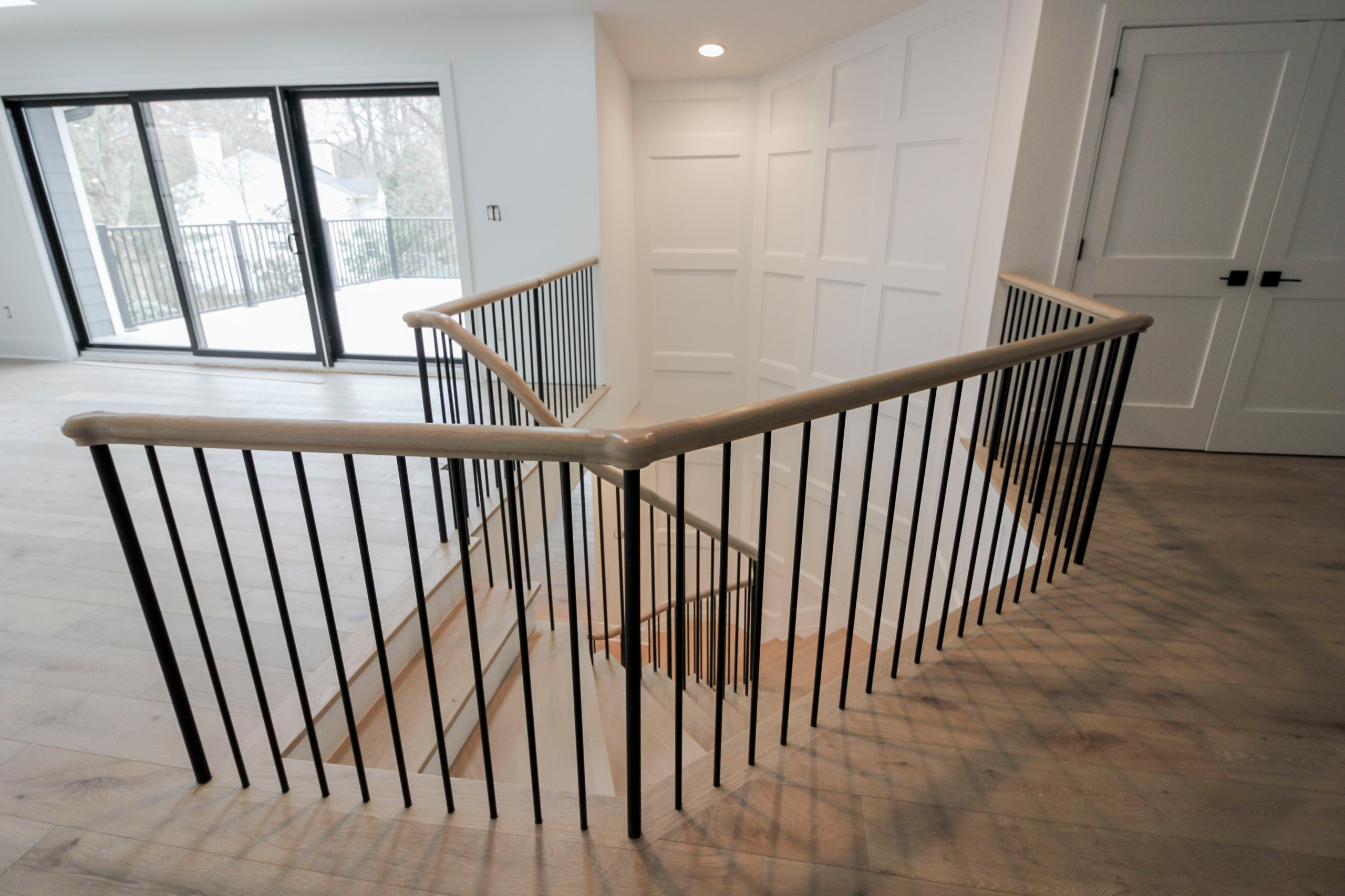 100_Hexagonal Floating-Staircase, Bethesda MD 20817
