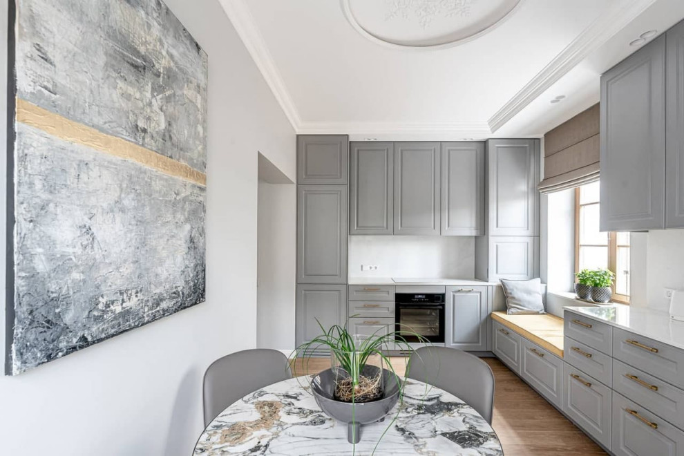 Дизайн-проект интерьера квартиры. Современный классический стиль