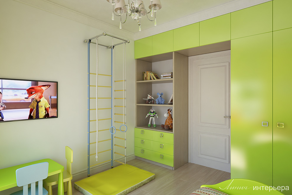 Дизайн квартиры в стиле неоклассика.