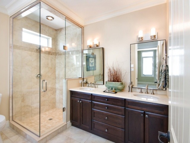 Bathroom - transitional bathroom idea