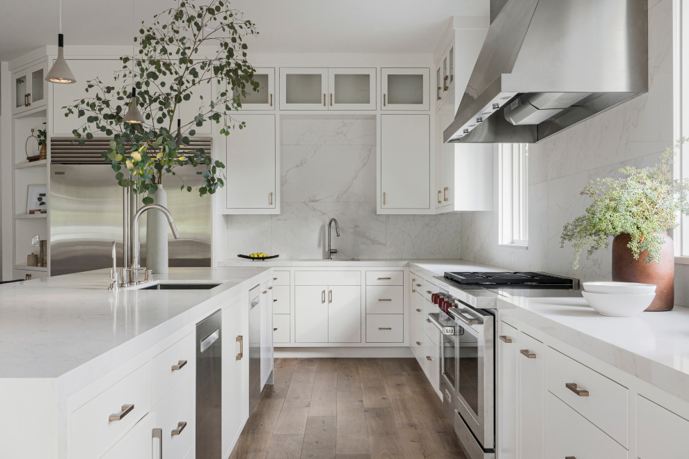 Los Altos Hills Fusion - Kitchen - San Francisco - by Sarahliz Lawson ...