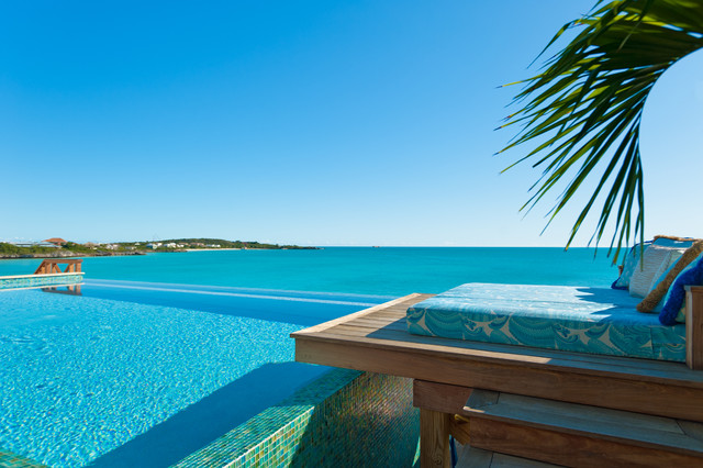 Contemporary Pool contemporain-piscine