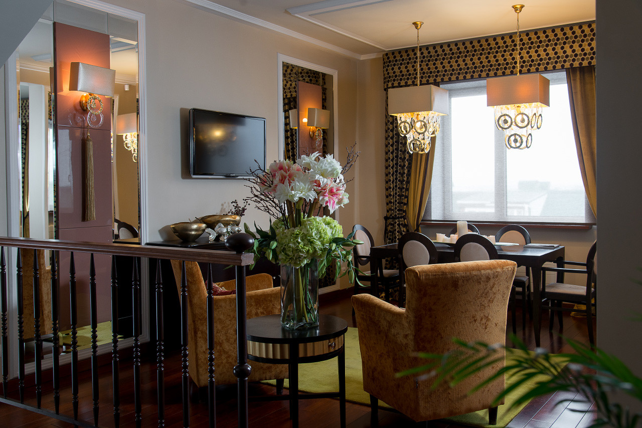 Столовая с элементами ар-деко