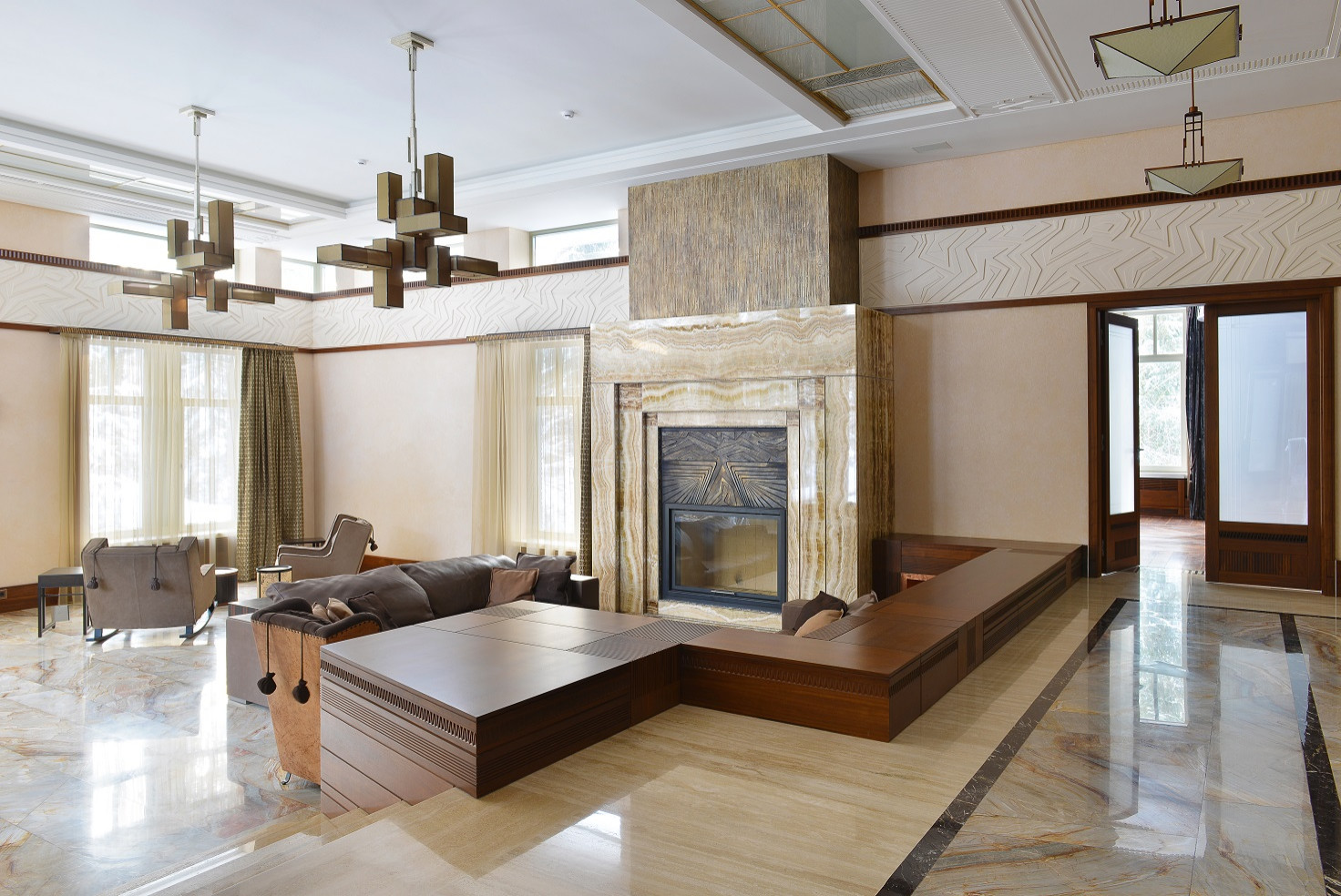 Особняк в поселке Таганьково