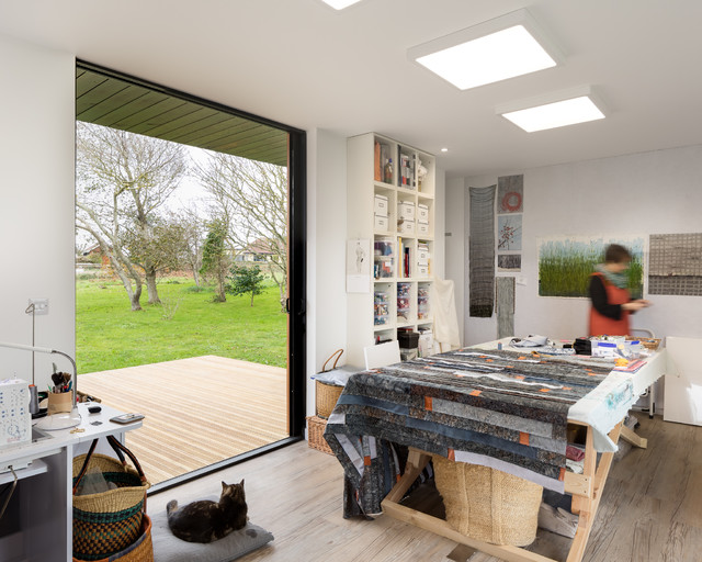 Studio Poitou contemporary-fasad