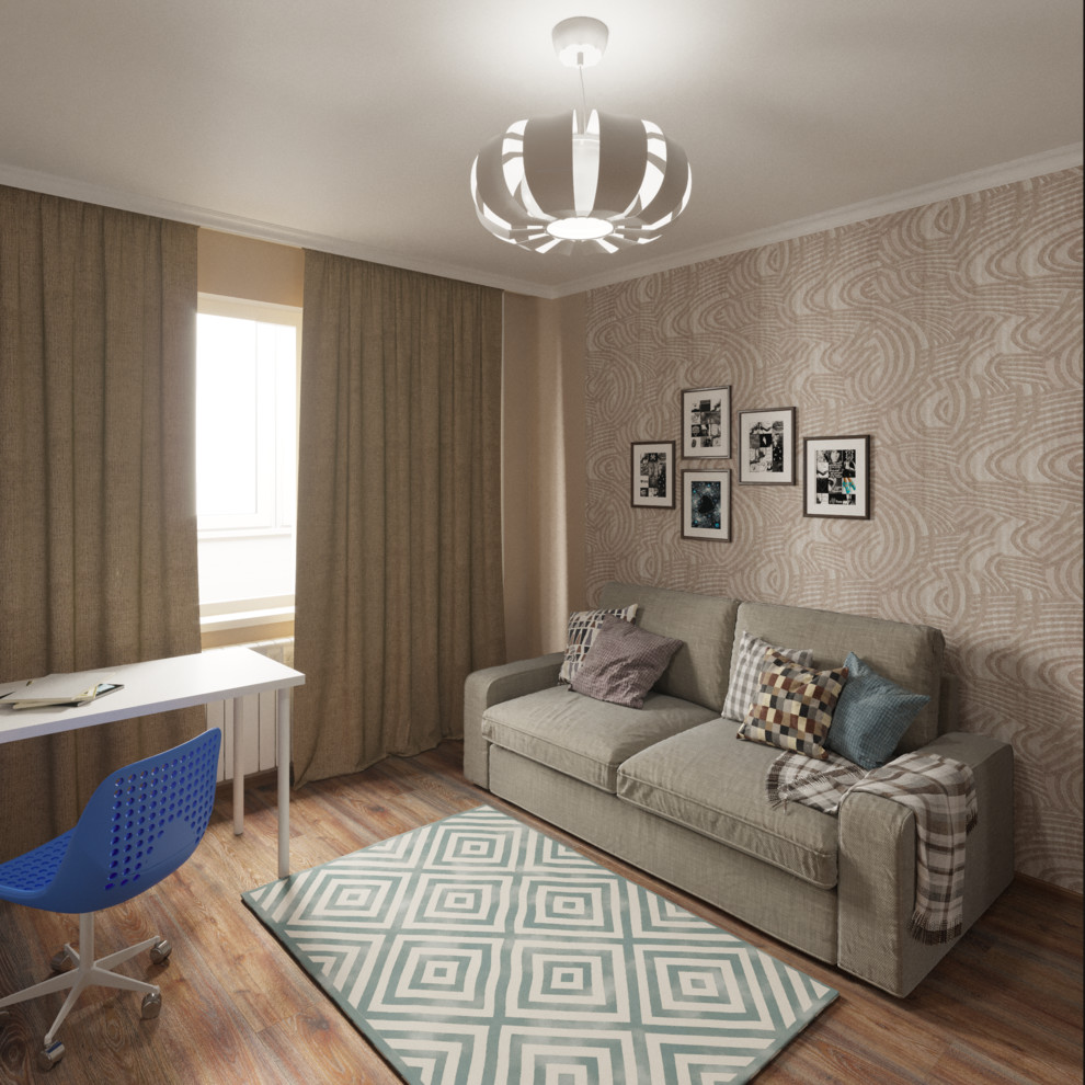 Типовой вариант отделки двухкомнатной квартиры ЖК Аэропорт