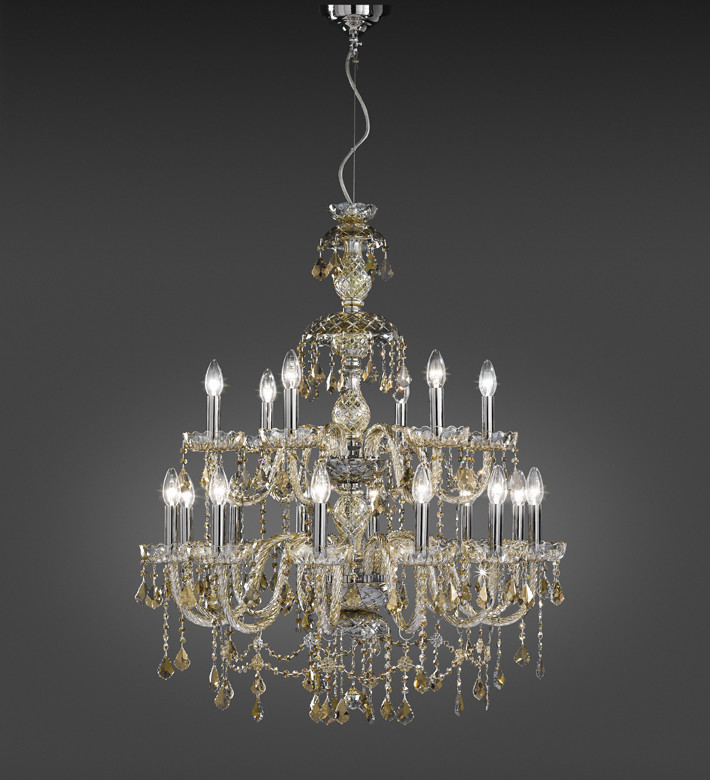 Italamp Cult_Edition "Gold Chandelier" by Topdomus