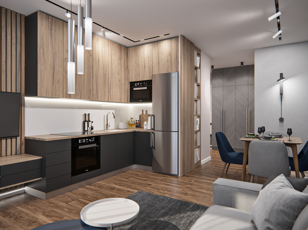 Современная квартира для молодого человека