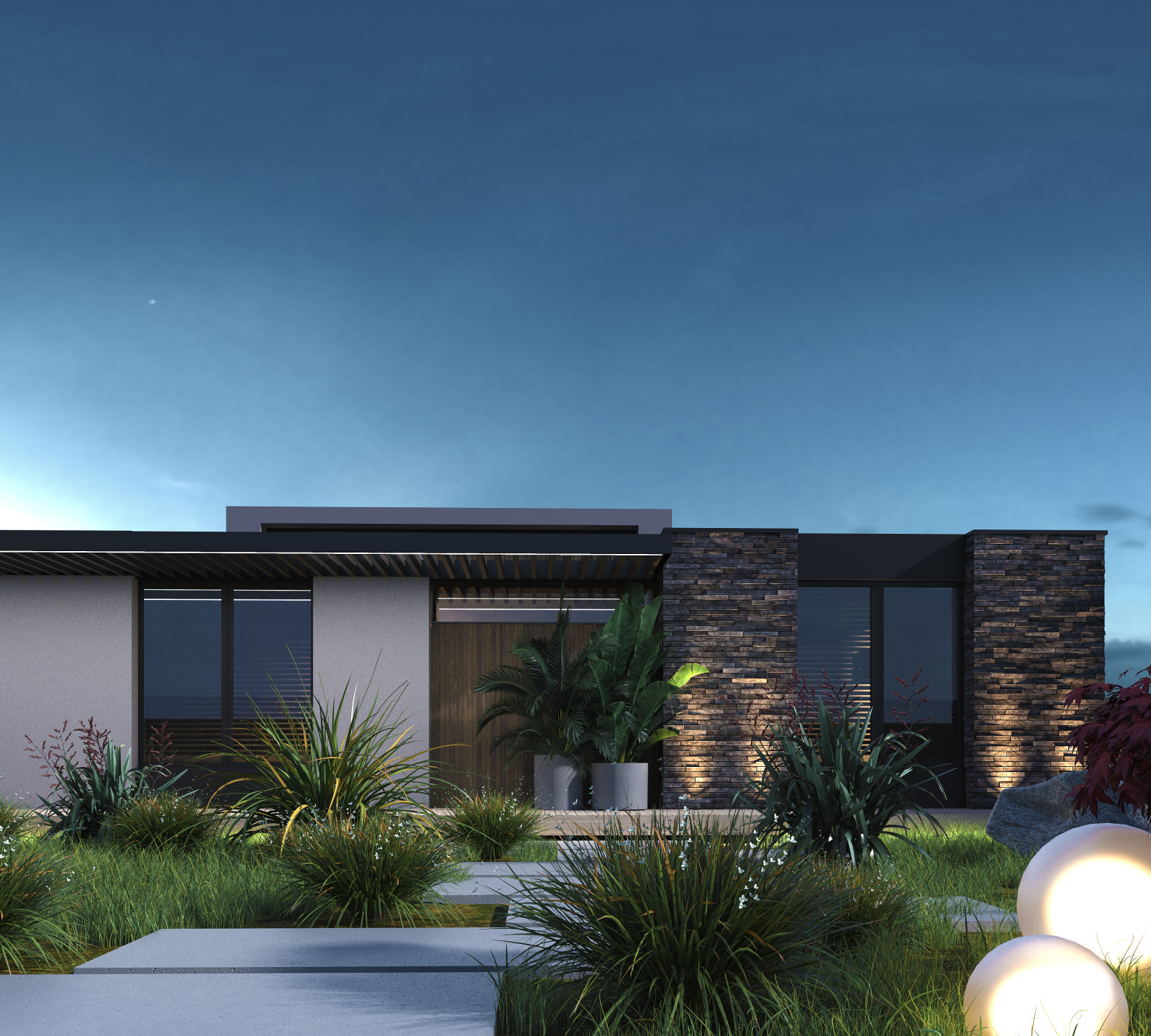 Загородный дом в предгорье