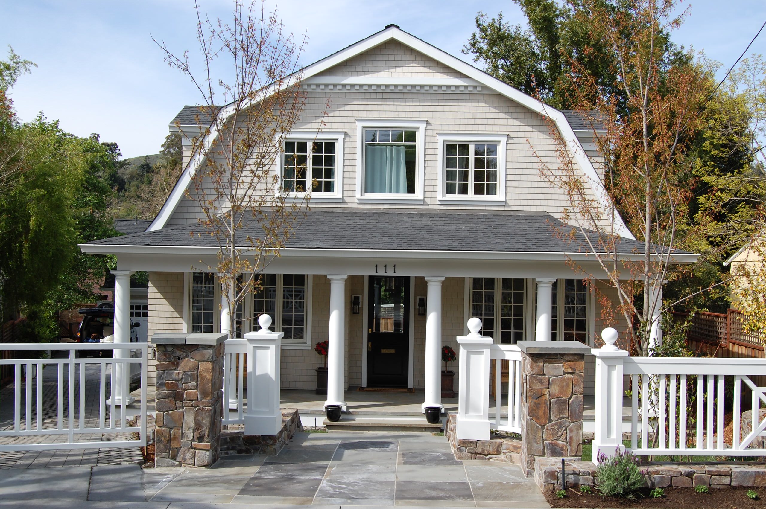 Sycamore Park Gambrel Roof Shingle Style
