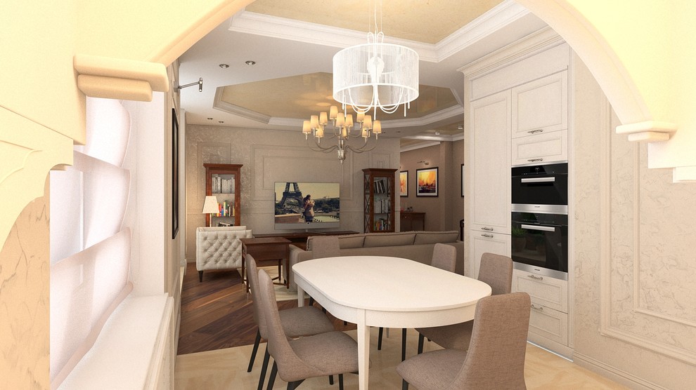 Квартира в классическом стиле на Варшавской