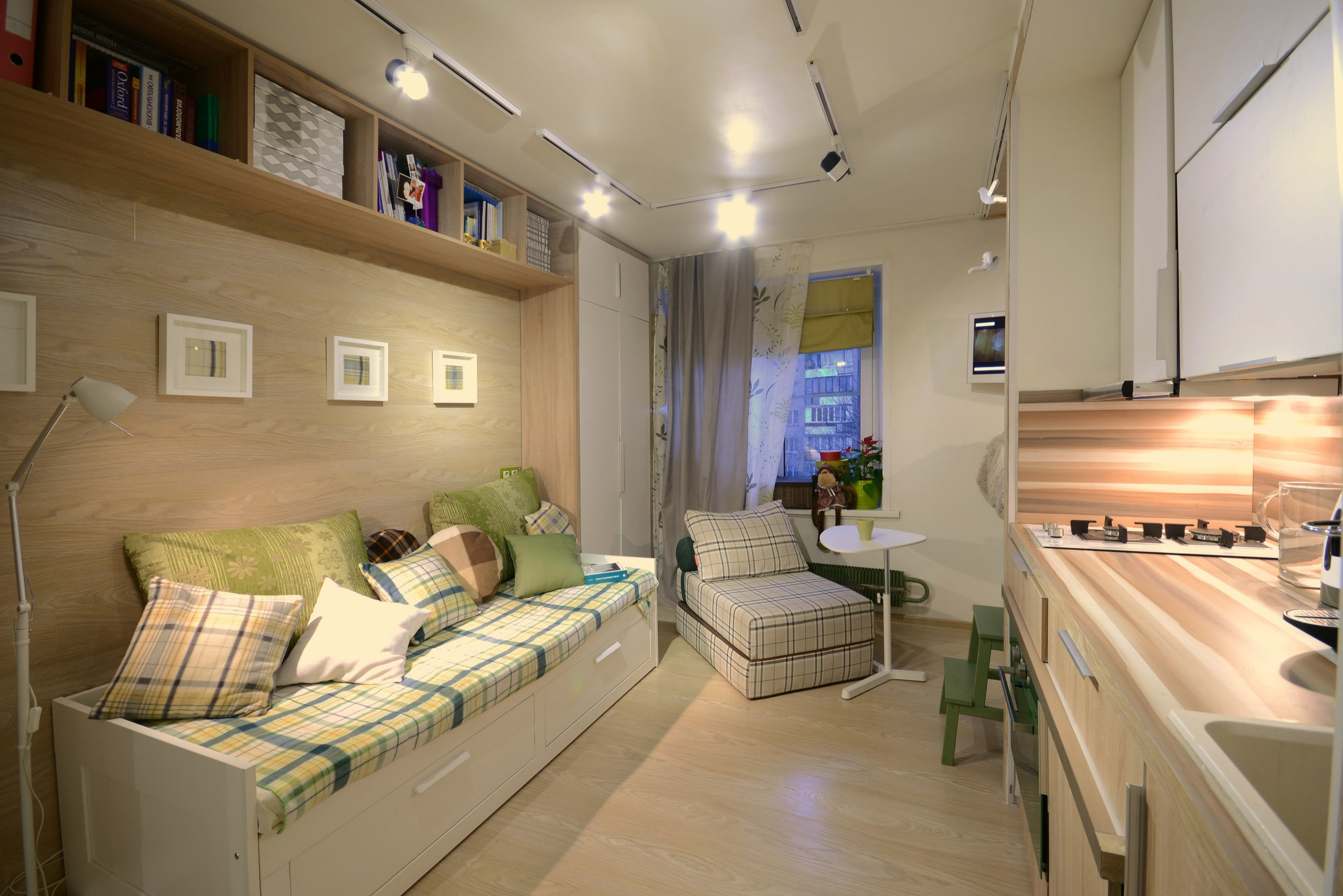 Дизайн маленькой квартиры-студии: 7 советов