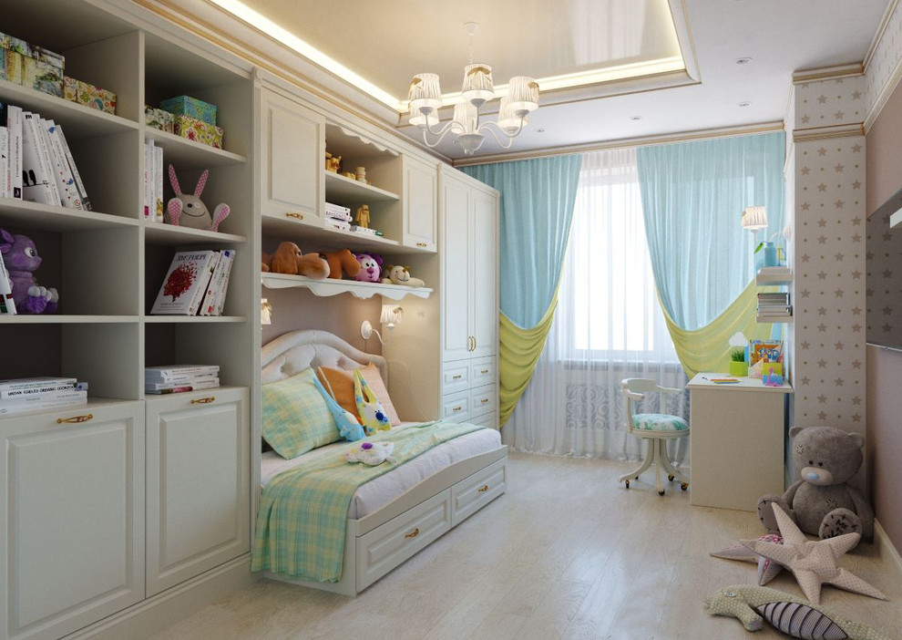 детская комната в утонченном стиле "Ар-деко"