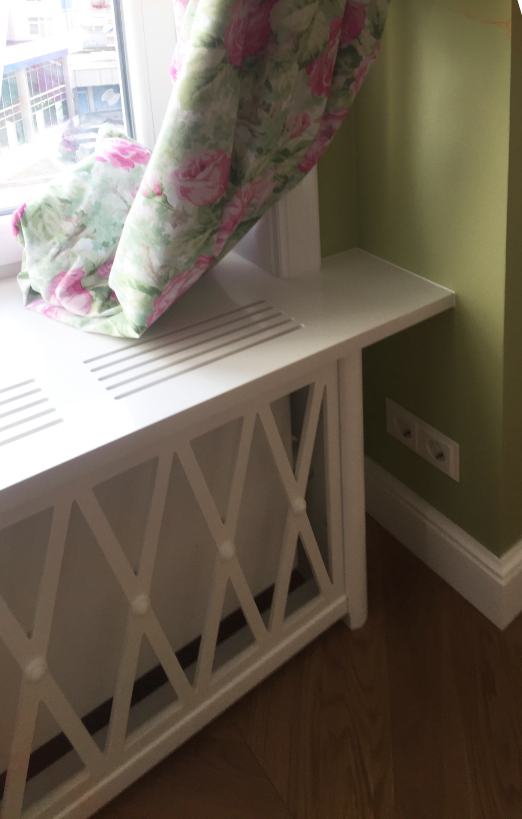 квартира в французском стиле в процессе декорирования