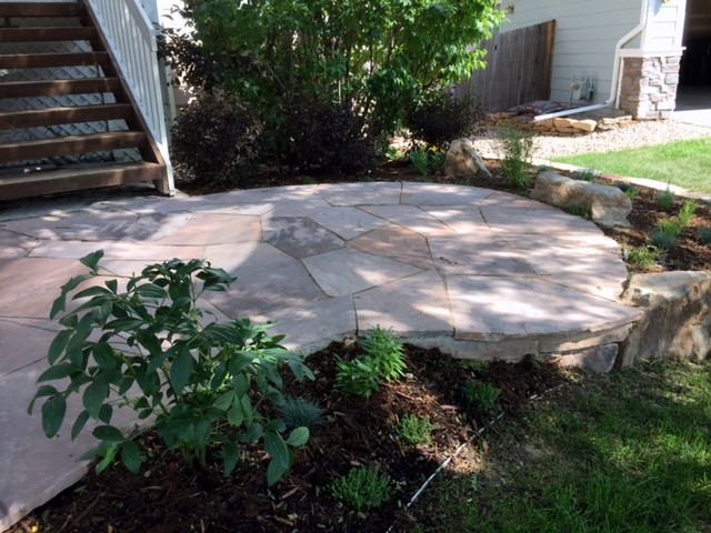 Inspiration for a mid-sized transitional entryway remodel in Denver