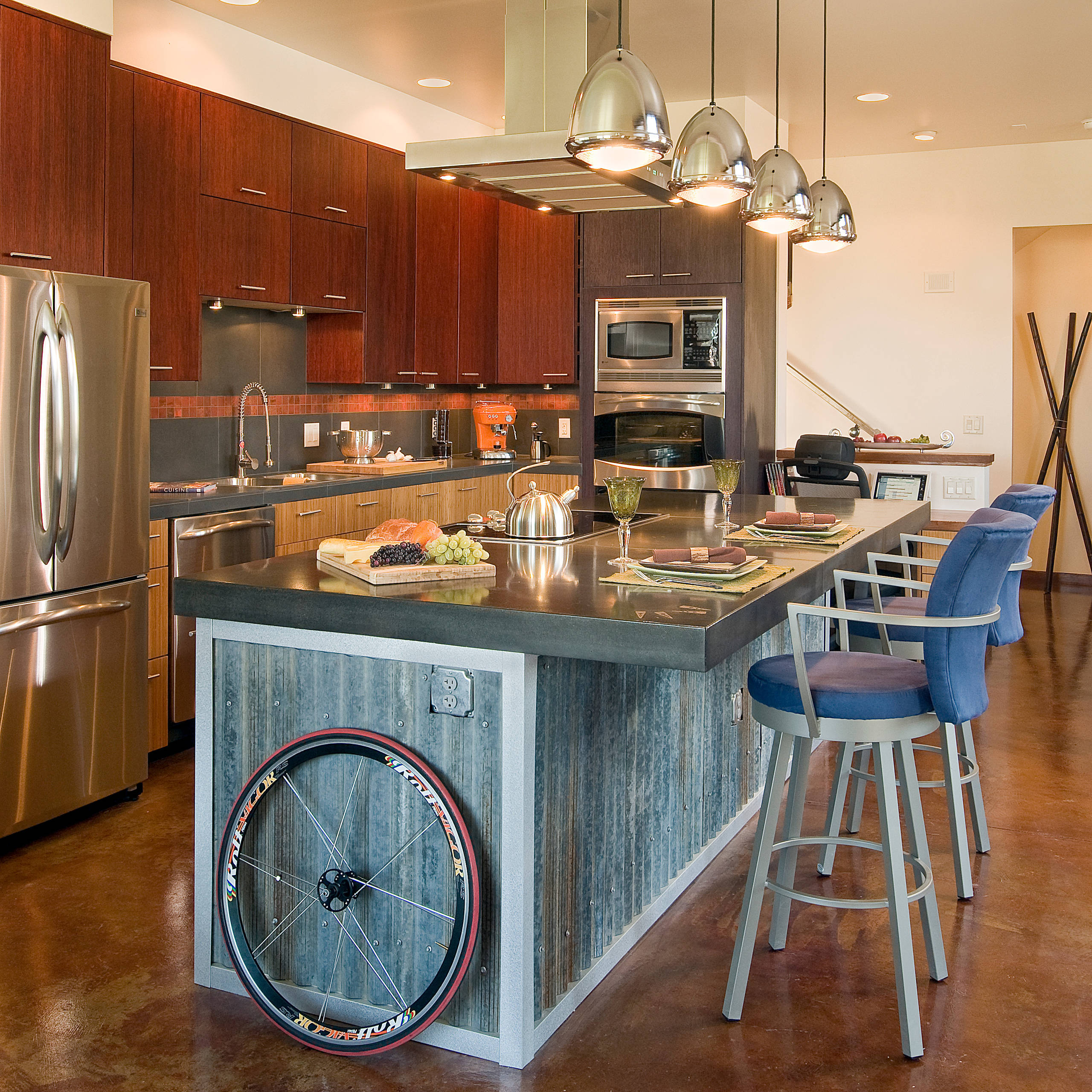 5 Places to Love Corrugated Metal in Your House, image size:2560x2560