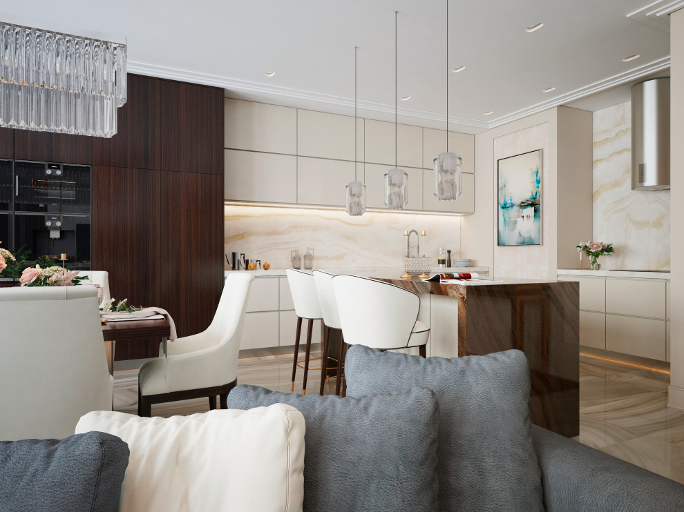 Квартира Центр Москвы - 180 кв.м. Современная классика.