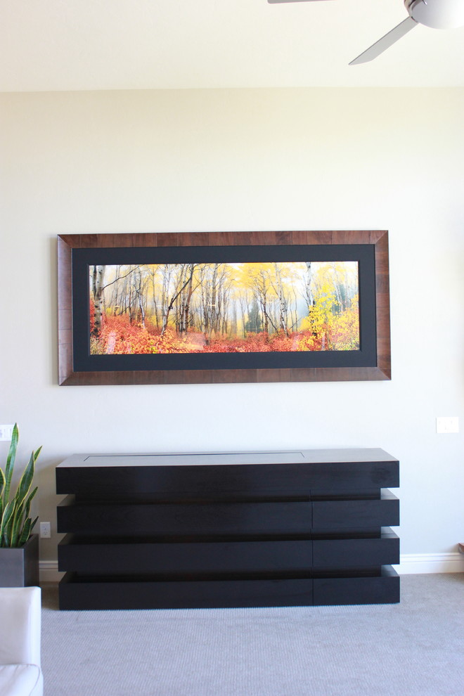 Motorized TV lift Le Bloc Buffet by Tronix