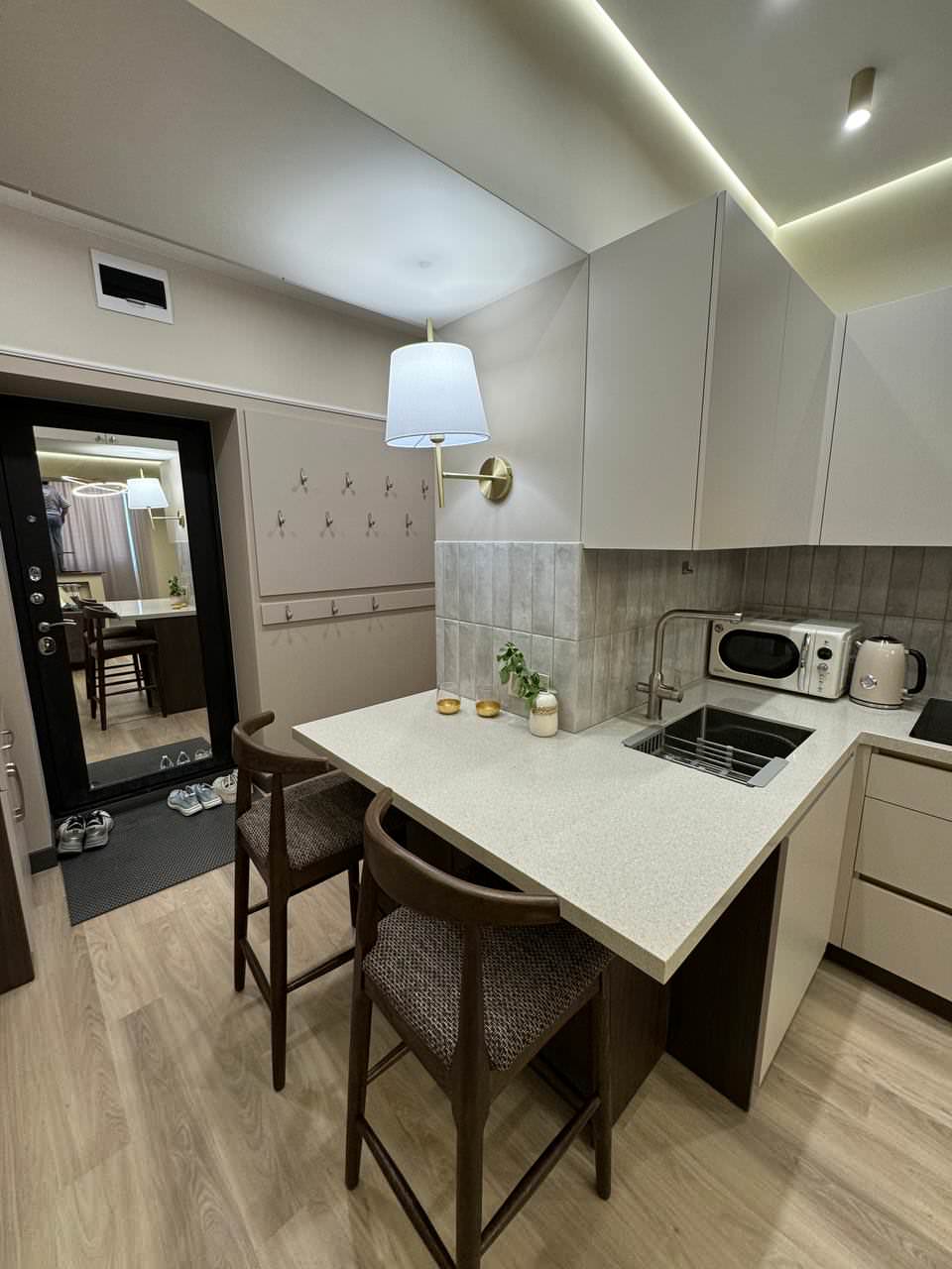 Дизайн квартиры студии 25 м.кв.