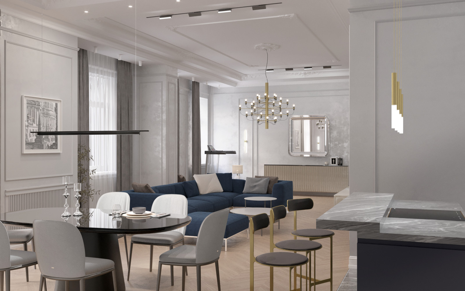 Неоклассика в Доходном доме Быховского