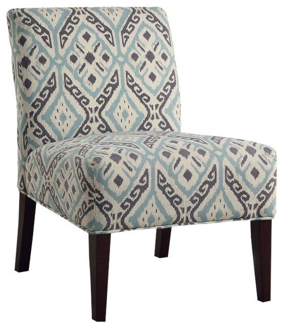 Elegantly Fashioned Accent Chair, Multicolor