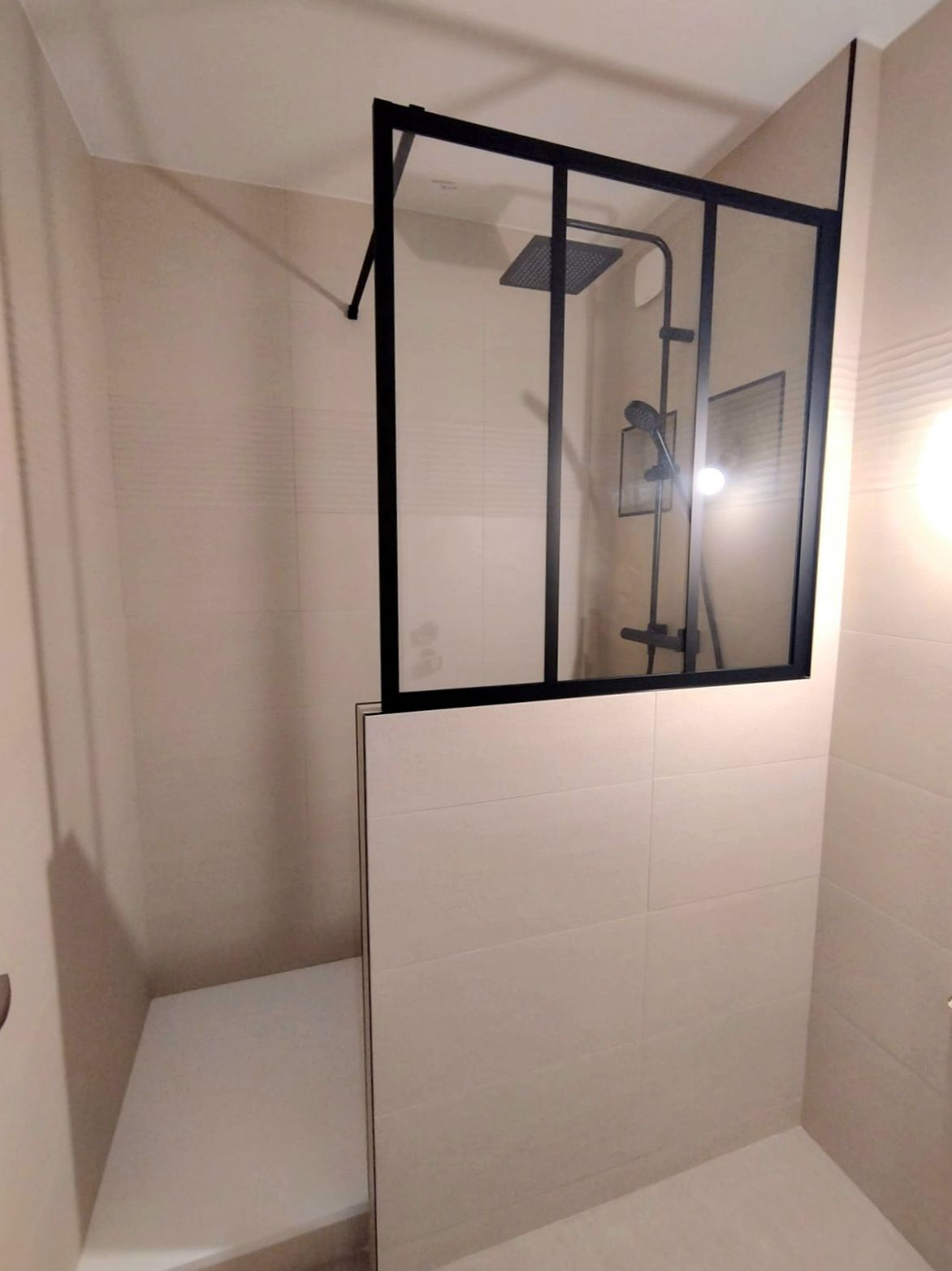 Création d'une salle de douche