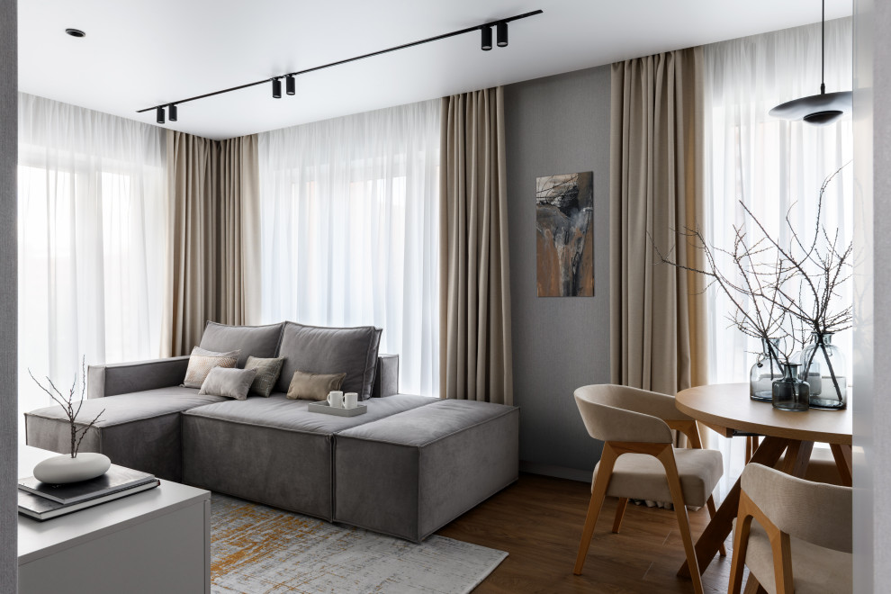 Светлая квартира для семьи с двумя детьми