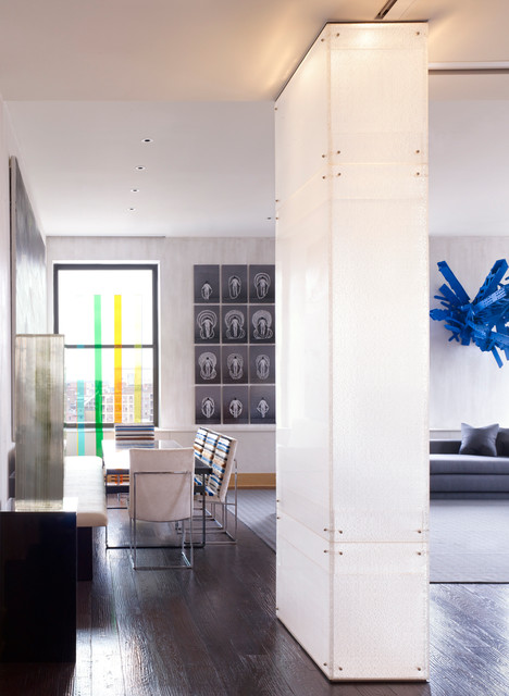 Washington Square Condo modern-esszimmer
